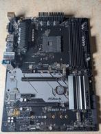 MB ASRock B450 Pro4 AM4 ATX D-Sub/HDMI/DP DDR4, Computers en Software, Moederborden, Ophalen of Verzenden, DDR4