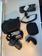 Nikon D5600  met 18-140mm lens spiegelreflex extra flitser, Audio, Tv en Foto, Fotocamera's Digitaal, Spiegelreflex, Ophalen of Verzenden