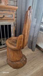 Handstoel, Huis en Inrichting, Stoelen, Ophalen, Bruin, Hout, Eén