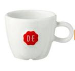NIEUW! 5x “Douwe Egberts” espresso kopjes, 70cl, wit, €5,99, Huis en Inrichting, Nieuw, Kop(pen) en/of Schotel(s), Ophalen of Verzenden
