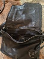 Nieuwe stoere zwarte leren tas van Harbour 2nd, Sieraden, Tassen en Uiterlijk, Tassen | Damestassen, Ophalen of Verzenden, Nieuw