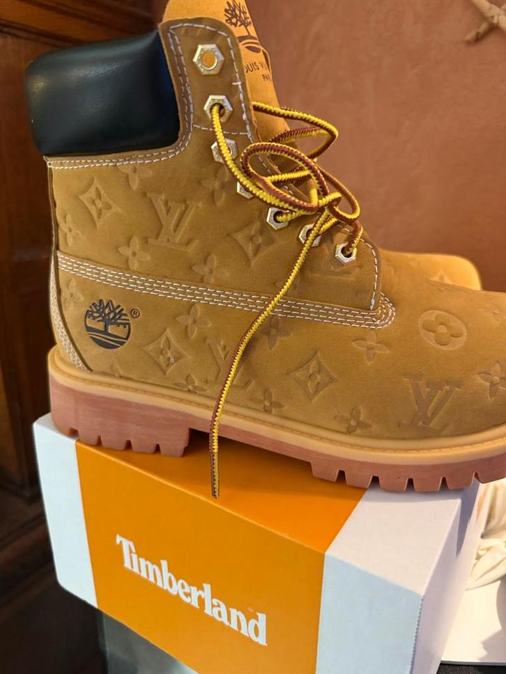 Timberland x Louis Vuitton Boots 46, Kleding | Heren, Schoenen, Gedragen, Boots, Bruin, Ophalen of Verzenden
