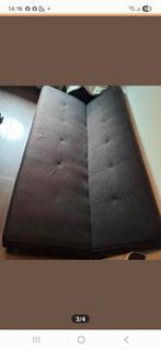 Leuke zit slaapbank voor meidenkamer, 90 cm, Zwart, Zo goed als nieuw, Twijfelaar