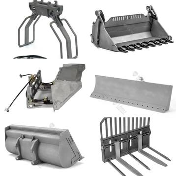 Aanbouw items voor de Bobcats en shovels Lesu RC 1/14 beschikbaar voor biedingen