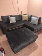 Multifunctionele slaapbank/ hoekbank, Ophalen, Zo goed als nieuw, Stof, Luxe