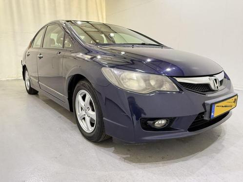 Honda Civic 1.3 Hybrid Elegance Aut. Navi/Clima (bj 2010), Auto diversen, Schadeauto's, Automaat, Hybride Elektrisch/Benzine, Sedan