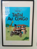 Kuifje in Congo  en Kuifje in Amerika- Ingelijste Printen 3x, Ophalen of Verzenden