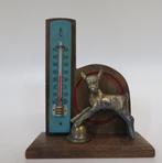 Thermometer met bokje jaren 30, Antiek en Kunst, Antiek | Gereedschap en Instrumenten, Verzenden