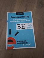 Examenoverzicht. Samenvatting Bedrijfseconomie Havo, Ophalen of Verzenden, Zo goed als nieuw, HAVO, Bedrijfseconomie of M&O