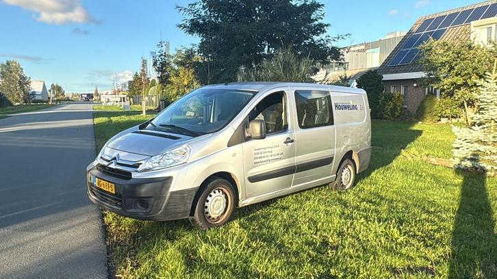 Citroen Jumpy 12 2.0 HDI L2H1 Economy DC 165.000 NAP AIRCO L, Auto's, Bestelauto's, Particulier, Te koop, ABS, Centrale vergrendeling