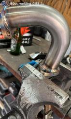 Nieuwe Rvs bocht + versterkt las werk door 180cc_welding, Ophalen of Verzenden, Nieuw