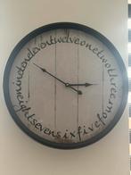 Leuke industriele klok, Ophalen, Zo goed als nieuw, Analoog, Wandklok