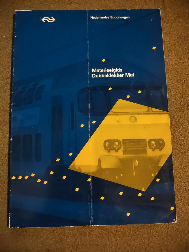 🖕AANBIEDING N.S. Spoorwegen Materieelgids DDM, Verzamelen, Spoorwegen en Tramwegen, Gebruikt, Trein, Overige typen, Ophalen of Verzenden