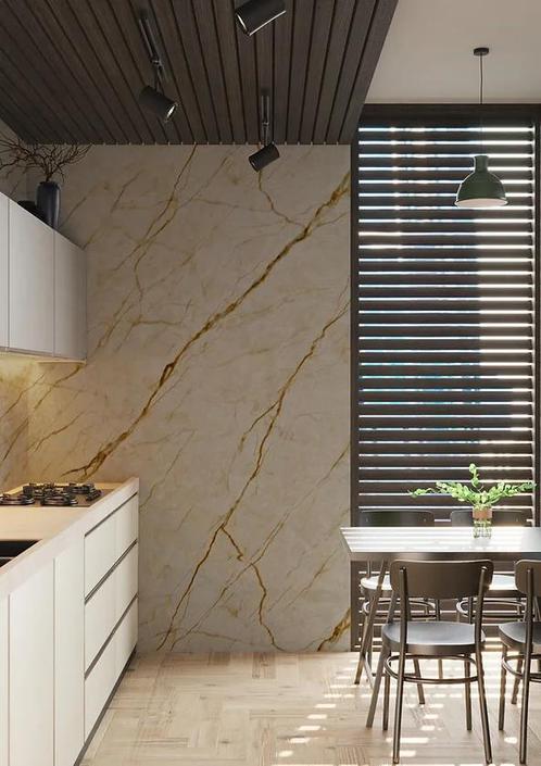 Luxe Marmerlook Wandpanelen van PVC – Naadloos & Waterdicht, Doe-het-zelf en Verbouw, Platen en Panelen, Nieuw, Overige materialen