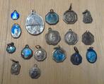 Lot religieuze bodemvondsten zilver!!!!!, Verzamelen, Religie, Ophalen of Verzenden, Gebruikt, Sieraad