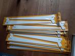 Handson plankdragers, steunen, reels, wit, heel veel grote p, Ophalen of Verzenden