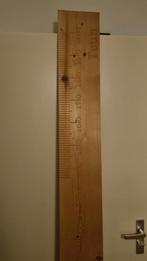 Houten meetlat met naam Teun, Kinderen en Baby's, Ophalen of Verzenden, Gebruikt
