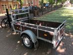 aanhangwagen eenasser 200 x 110 cm, Auto diversen, Aanhangers en Bagagewagens, Ophalen, Zo goed als nieuw