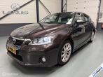 Lexus CT 200h Luxury Line Schuifdak|Leer|keyless|Trekh, Auto's, Zwart, 4 cilinders, Bruin, 1798 cc