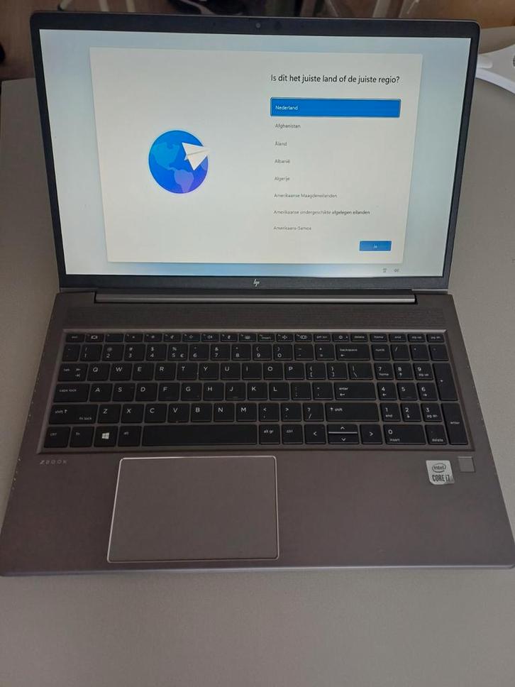 HP ZBook Power G7 Mobile workstation, Computers en Software, Windows Laptops, Zo goed als nieuw, 16 inch, SSD, 2 tot 3 Ghz, 16 GB