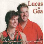 Lucas & Gea - Heb je mij niet meer nodig Originele CD Single, Cd's en Dvd's, 1 single, Ophalen of Verzenden, Nieuw in verpakking