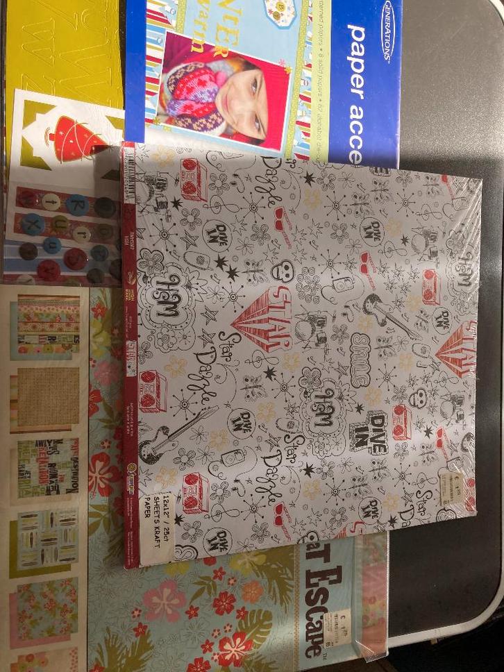 Origami Scrapbook pakket, Hobby en Vrije tijd, Scrapbooking, Zo goed als nieuw, Papier of Karton, Ophalen of Verzenden