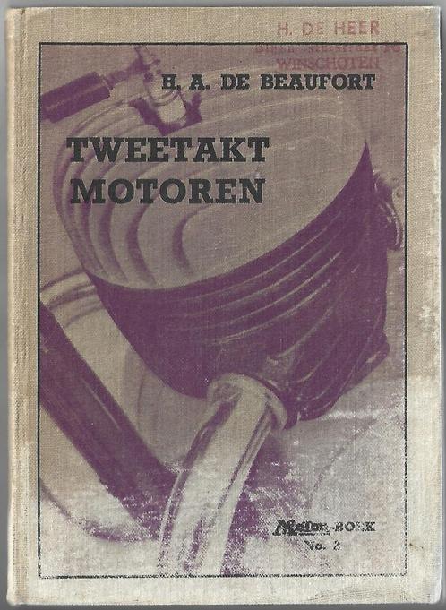 Twee takt motoren motor techniek boek 1940, Boeken, Motoren, Zo goed als nieuw, Algemeen, Ophalen of Verzenden