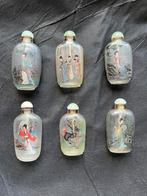 6 snufbottles, Antiek en Kunst, Antiek | Keramiek en Aardewerk, Ophalen of Verzenden