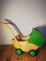 Houten poppenwagen Van Dijk Toys, Kinderen en Baby's, Speelgoed | Houten speelgoed, Zo goed als nieuw, Ophalen, Duw- of Trekspeelgoed