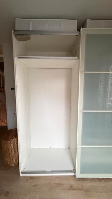 IKEA Pax Kast met glazen Schuifdeuren 236x200cm - afbeelding 11