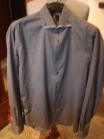 Culture modern fit overhemd grijs met licht grijs printje M, Culture, Zo goed als nieuw, Grijs, Halswijdte 39/40 (M)