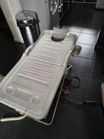 Inklapbaar bad, Ophalen