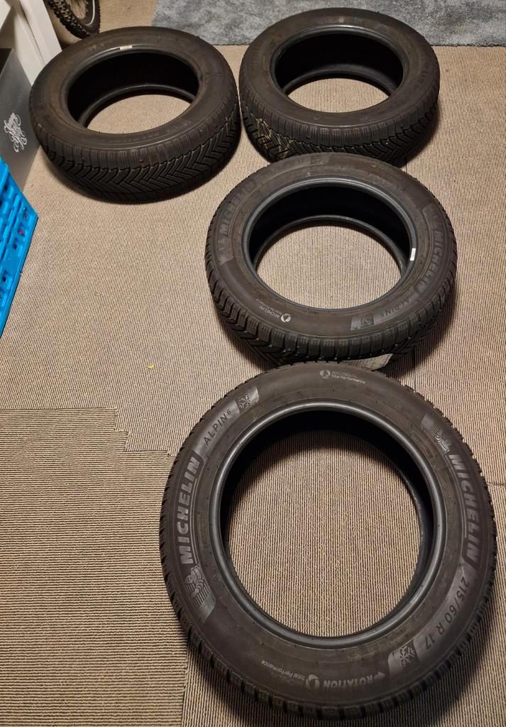 Michelin Alpin 6 winterbanden 215/60 R17 – set van 4, Auto-onderdelen, Banden en Velgen, Band(en), Winterbanden, 17 inch, 215 mm