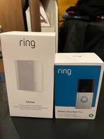 Ring Battery Doorbell Plus + Chime, Nieuw, Ophalen of Verzenden