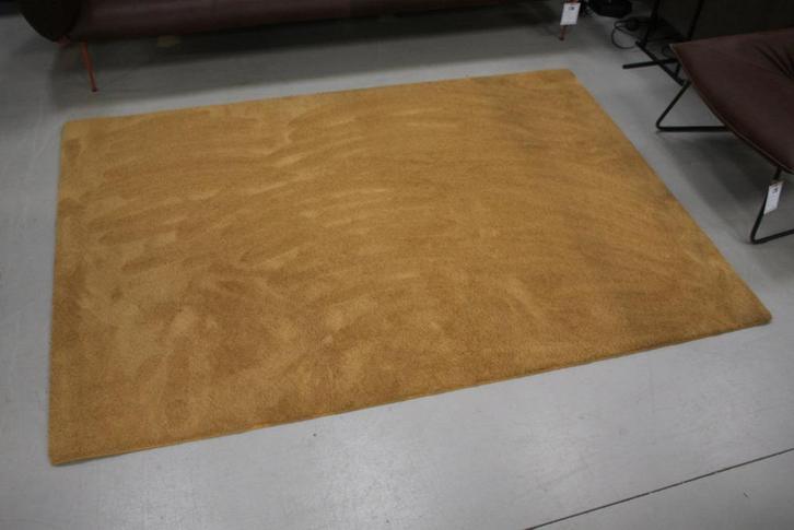 3 x zacht vloerkleed Fabriq beige antraciet okergeel 160x230, Huis en Inrichting, Stoffering | Tapijten en Kleden, Zo goed als nieuw