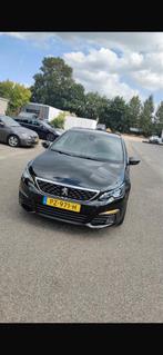 Peugeot 308 1.2 SW Puretech 130pk GT-line 2017 Zwart, Auto's, Peugeot, 1199 cc, 1165 kg, Zwart, Origineel Nederlands