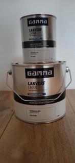 Gamma Lakverf Zijdeglans 9010 - Nieuw!, Doe-het-zelf en Verbouw, Verf, Beits en Lak, Ophalen of Verzenden, Nieuw, Wit