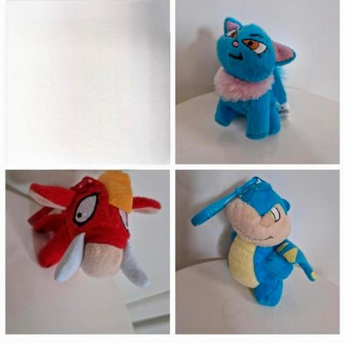 Neopets Sleutelhanger Draak Kat Zwijn| ps € 2,-, Kinderen en Baby's, Speelgoed | Knuffels en Pluche, Gebruikt, Overige typen, Verzenden
