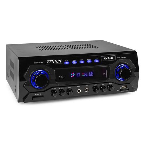 Fenton AV460 Versterker en MultiMedia Player |, Audio, Tv en Foto, Stereo-sets, Nieuw, Ophalen of Verzenden