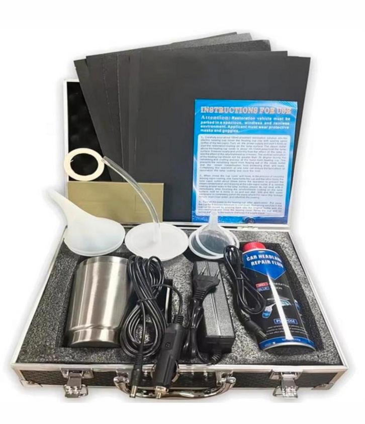 Reparatieset Doffe Koplampen compleet Nieuw in koffer, Computers en Software, Moederborden, Nieuw, Overige typen, Ophalen of Verzenden