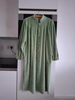 Plantier velours badjas met knoopsluiting, mintgroen, mt 48, Plantier, Ophalen of Verzenden, Groen, Badjas