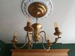 Kroonluchter messing, Ophalen, Zo goed als nieuw, Metaal, Klassiek