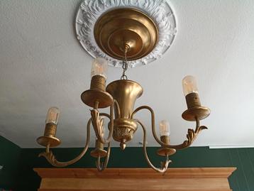 Kroonluchter messing beschikbaar voor biedingen