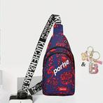 Sportieve Eigenzinnige CROSSBODY SLINGBAG 2-layer "SPORTSE", Verzenden, Nieuw