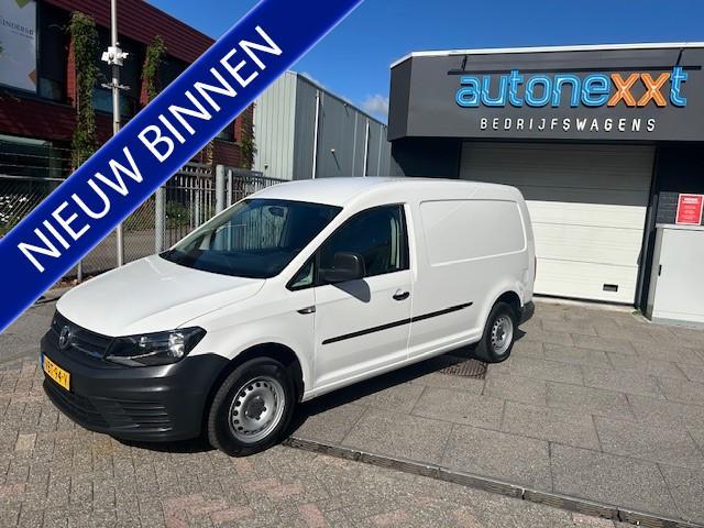 Volkswagen Caddy 1.4 TGI L2H1 EcoFuel Maxi PDC I 1e EIGENAAR, Auto's, Bestelauto's, Te koop, ABS, Achteruitrijcamera, Airbags