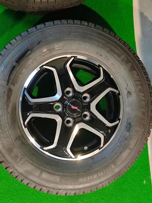 Nieuw set Fiat Ducato Camper 16 inch velgen met zomerbanden, Caravans en Kamperen, Camper-accessoires, Zo goed als nieuw, Ophalen