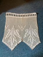 Gehaakt Gordijntje - Vintage Charme, Minder dan 50 cm, Gebruikt, Wit, Ophalen of Verzenden