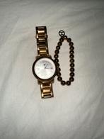 Dames rose gouden horloge van Tommy Hilfiger, Ophalen of Verzenden, Zo goed als nieuw, Staal, Overige merken