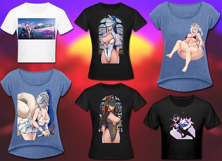 black crop top cyber punk clflare art S / M kitsune tshirt, Kleding | Dames, T-shirts, Nieuw, Maat 36 (S), Zwart, Korte mouw, Verzenden