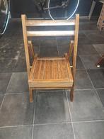 Kinder klapstoel hout, Ophalen, Zo goed als nieuw, Stoel(en)